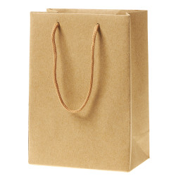 Τσάντα κραφτ με κορδόνι...