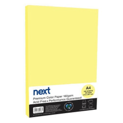 Χαρτονάκι Α4 κίτρινο 160gr