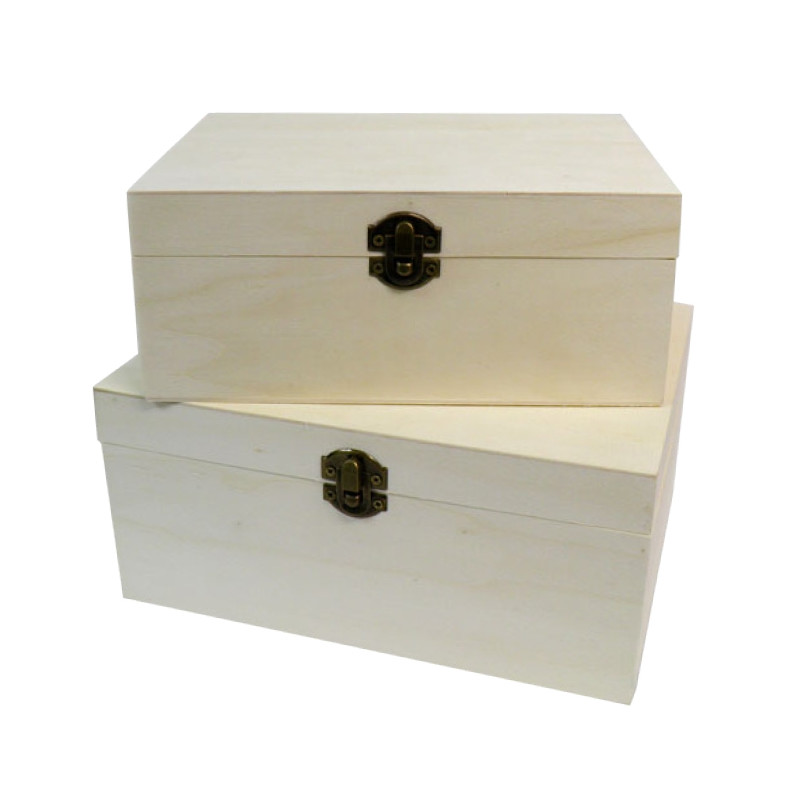 Κουτί ξύλινο 23,5x17,5x11cm