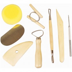 Ceramic tools set of 8 pieces