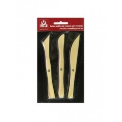 Wooden Clay tools SIO-2,...